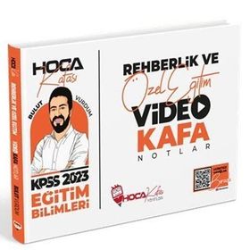 2023 KPSS Eğitim Bilimleri Rehberlik ve Özel Eğitim Video Ders Notları
