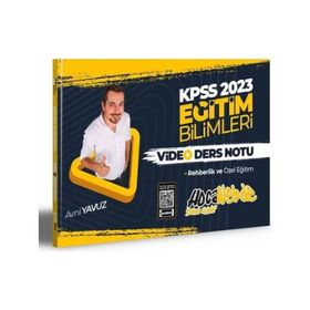 2023 KPSS Eğitim Bilimleri Rehberlik ve Özel Eğitim Video Ders Notları