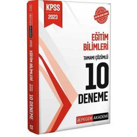 2023 Kpss Eğitim Bilimleri Tamamı Çözümlü 10 Deneme
