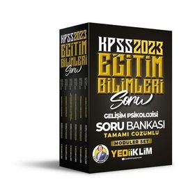 2023 KPSS Eğitim Bilimleri Tamamı Çözümlü Modüler Soru Bankası Seti-Yediiklim Yayınları