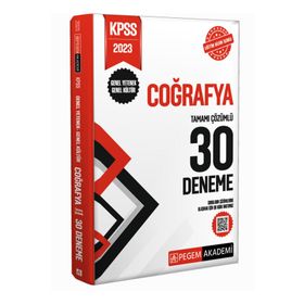 2023 KPSS Genel Kültür Genel Yetenek Coğrafya 30 Deneme