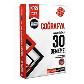 2023 KPSS Genel Kültür Genel Yetenek Coğrafya 30 Deneme