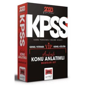 2023 KPSS Genel Kültür Genel Yetenek Tüm Dersler Konu Anlatımlı Modüler Set - Yargı Yayınları