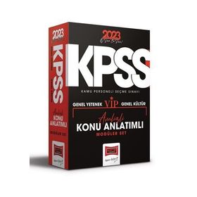 2023 KPSS Genel Kültür Genel Yetenek Tüm Dersler Konu Anlatımlı Modüler Set - Yargı Yayınları