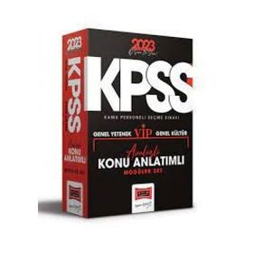 2023 KPSS Genel Kültür Genel Yetenek Tüm Dersler Konu Anlatımlı Modüler Set - Yargı Yayınları