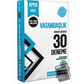 2023 KPSS Genel Kültür Genel Yetenek Vatandaşlık 30 Deneme