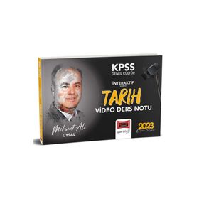 2023 KPSS Genel Kültür İnteraktif Tarih Video Ders Notları - Yargı Yayınları