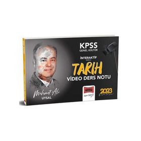 2023 KPSS Genel Kültür İnteraktif Tarih Video Ders Notları - Yargı Yayınları