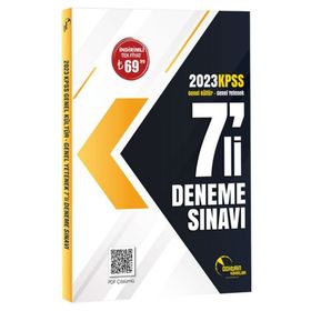 2023 KPSS Genel Kültür Yetenek 7'li Deneme Sınavı Doktrin Yayınları