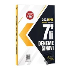 2023 KPSS Genel Kültür Yetenek 7'li Deneme Sınavı Doktrin Yayınları