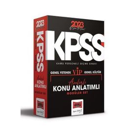 2023 KPSS Genel Yetenek Genel Kültür Konu Anlatımlı Modüler Set