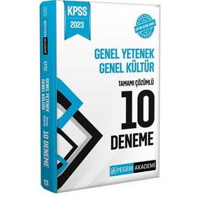 2023 Kpss Genel Yetenek Genel Kültür Tamamı Çözümlü 10 Deneme