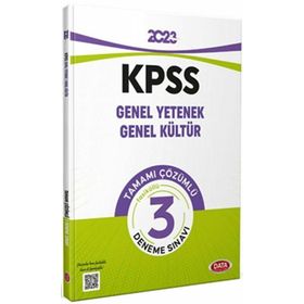 2023 KPSS Genel Yetenek Genel Kültür Tamamı Çözümlü 3 Fasikül Deneme Sınavı - Data Yayınları