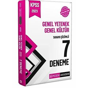 2023 Kpss Genel Yetenek Genel Kültür Tamamı Çözümlü 7 Deneme