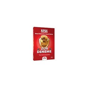 2023 KPSS Genel Yetenek Genel Kültür Zor 3 Deneme Çözümlü Yönerge Yayınları