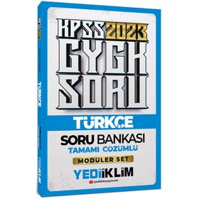 2023 KPSS Genel Yetenek Hedef IYI Serisi Türkçe Tamamı Çözümlü 15 Deneme