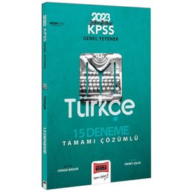 2023 KPSS Genel Yetenek Hedef IYI Serisi Türkçe Tamamı Çözümlü 15 Deneme