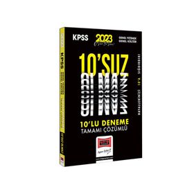 2023 KPSS GY-GK 10'suz Olmaz Tamamı Çözümlü 10 Deneme - Yargı Yayınları