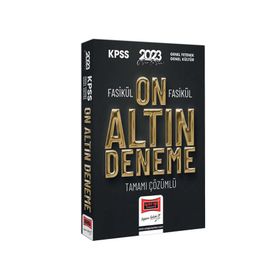 2023 KPSS GY-GK Fasikül Fasikül Tamamı Çözümlü 10 Altın Deneme - Yargı Yayınları