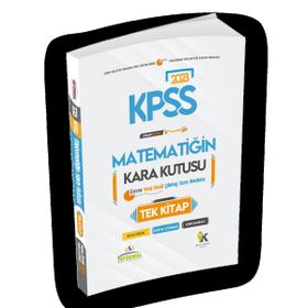 2023 Kpss Matematiğin Kara Kutusu Tek Kitap Dijital Çözümlü Konu Özetli Ösym Çıkmış Soru Bankası