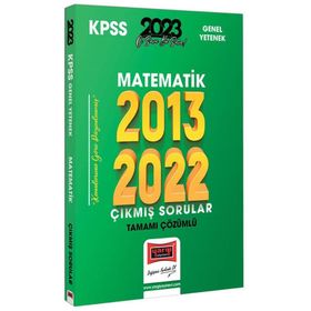 2023 Kpss Matematik 2013-2022 Tamamı Çözümlü Çıkmış Sorular - Yargı Yayınları