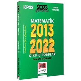 2023 Kpss Matematik 2013-2022 Tamamı Çözümlü Çıkmış Sorular - Yargı Yayınları
