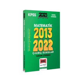 2023 Kpss Matematik 2013-2022 Tamamı Çözümlü Çıkmış Sorular - Yargı Yayınları