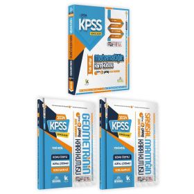 2023 Kpss Matematik Tek Kitap Geometri ve Sayısal Mantık Kara Kutu Dijital Çözümlü Soru Bankası Set