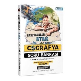 2023 Kpss Mehmet Eğit Haritalarla Atak Coğrafya Soru Bankası