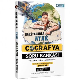 2023 Kpss Mehmet Eğit Haritalarla Atak Coğrafya Soru Bankası