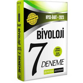 2023 Kpss Öabt Biyoloji Öğretmenliği 7 Deneme