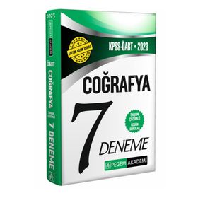 2023 Kpss Öabt Coğrafya Öğretmenliği 7 Deneme