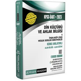 2023 Kpss Öabt Din Kültürü ve Ahlak Bilgisi İmam Hatip Lisesi Meslek Lisesi Konu Anlatımlı