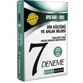 2023 Kpss Öabt Din Kültürü ve İmamhatip Lisesi Öğretmenliği 7 Deneme