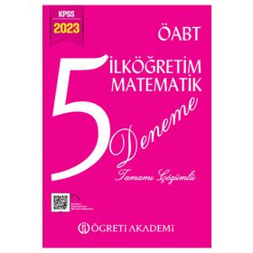 2023 Kpss Öabt İlköğretim Matematik 5 Deneme