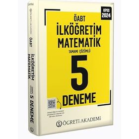 2023 Kpss Öabt İlköğretim Matematik 5 Deneme