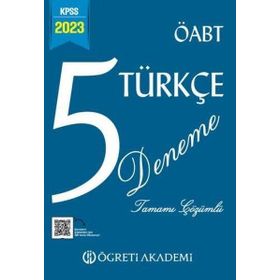 2023 Kpss Öabt Türkçe 5 Deneme