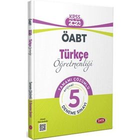 2023 KPSS ÖABT Türkçe Öğretmenliği Tamamı Çözümlü 5 Deneme Data Yayınları
