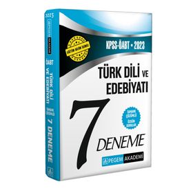 2023 Kpss Öabt Türkdili ve Edebiyatı Öğretmenliği 7 Deneme