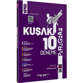 2023 KPSS Paragraf Kuşak 10 Deneme Tamamı Video Çözümlü - Marka Yayınları