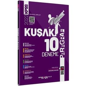 2023 KPSS Paragraf Kuşak 10 Deneme Tamamı Video Çözümlü - Marka Yayınları