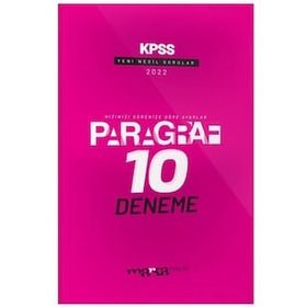 2023 KPSS Paragraf Yeni Nesil 10 Deneme Marka Yayınları
