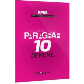 2023 KPSS Paragraf Yeni Nesil 10 Deneme Marka Yayınları