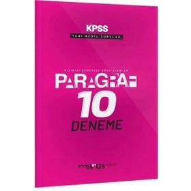 2023 KPSS Paragraf Yeni Nesil 10 Deneme Marka Yayınları