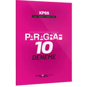 2023 KPSS Paragraf Yeni Nesil 10 Deneme Marka Yayınları