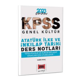 2023 KPSS Polislik ve Kurum Mülakat Sınavları İçin Atatürk İlke ve İnkılap Tarihi Ders Notları - Yargı Yayınları