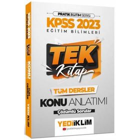 2023 Kpss Pratik Eğitim Serisi Eğitim Bilimleri Tek Kitap Konu