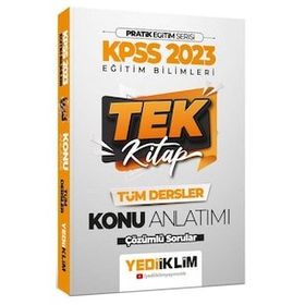 2023 Kpss Pratik Eğitim Serisi Eğitim Bilimleri Tek Kitap Konu