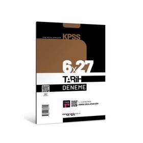 2023 KPSS Tarih 6x27 Deneme Tamamı Video Çözümlü - Marka Yayınları