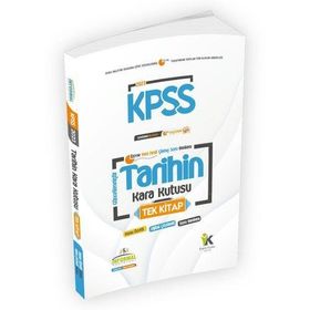 2023 Kpss Tarihin Kara Kutusu Tek Kitap Dijital Çözümlü Konu Özetli Ösym Çıkmış Soru Havuzu Bankası